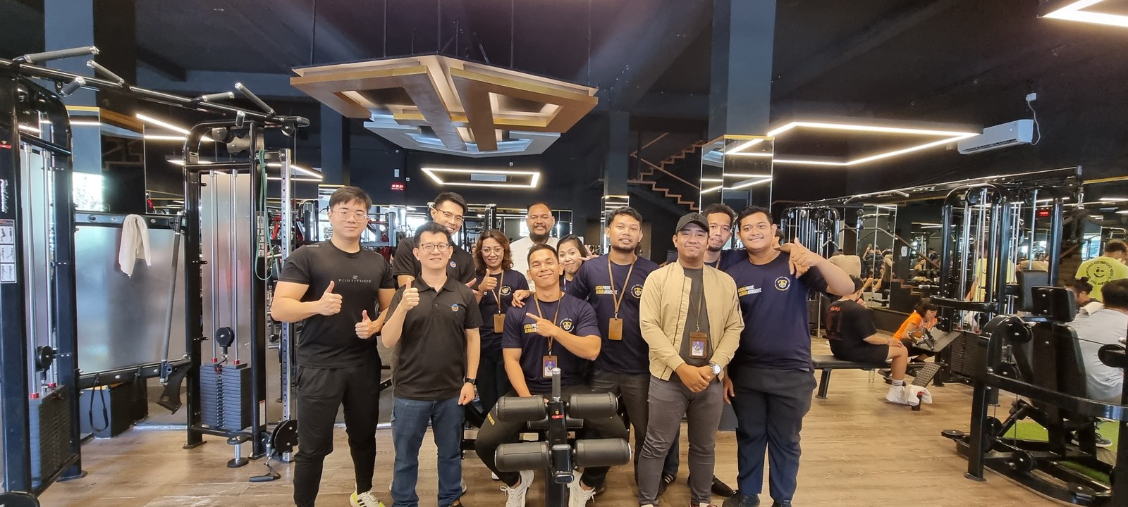 Testing ARIS with fitness instructors in Bali